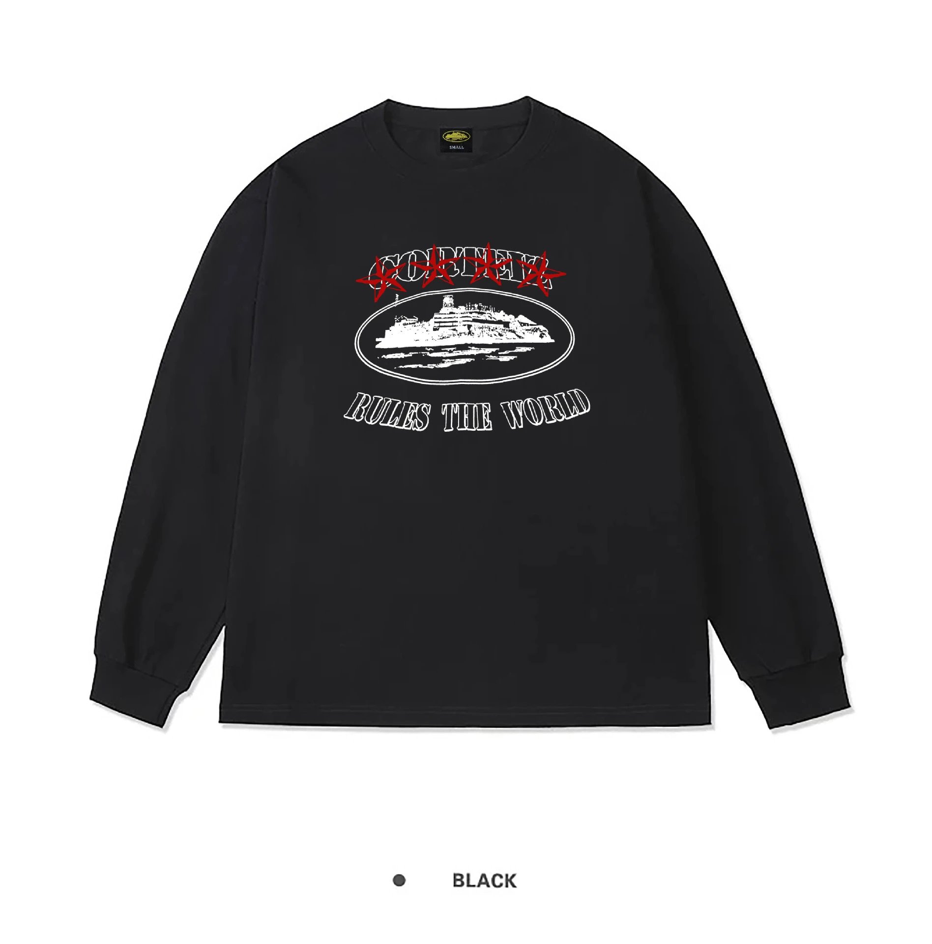 Coffee Long Sleeve T-Shirt Black