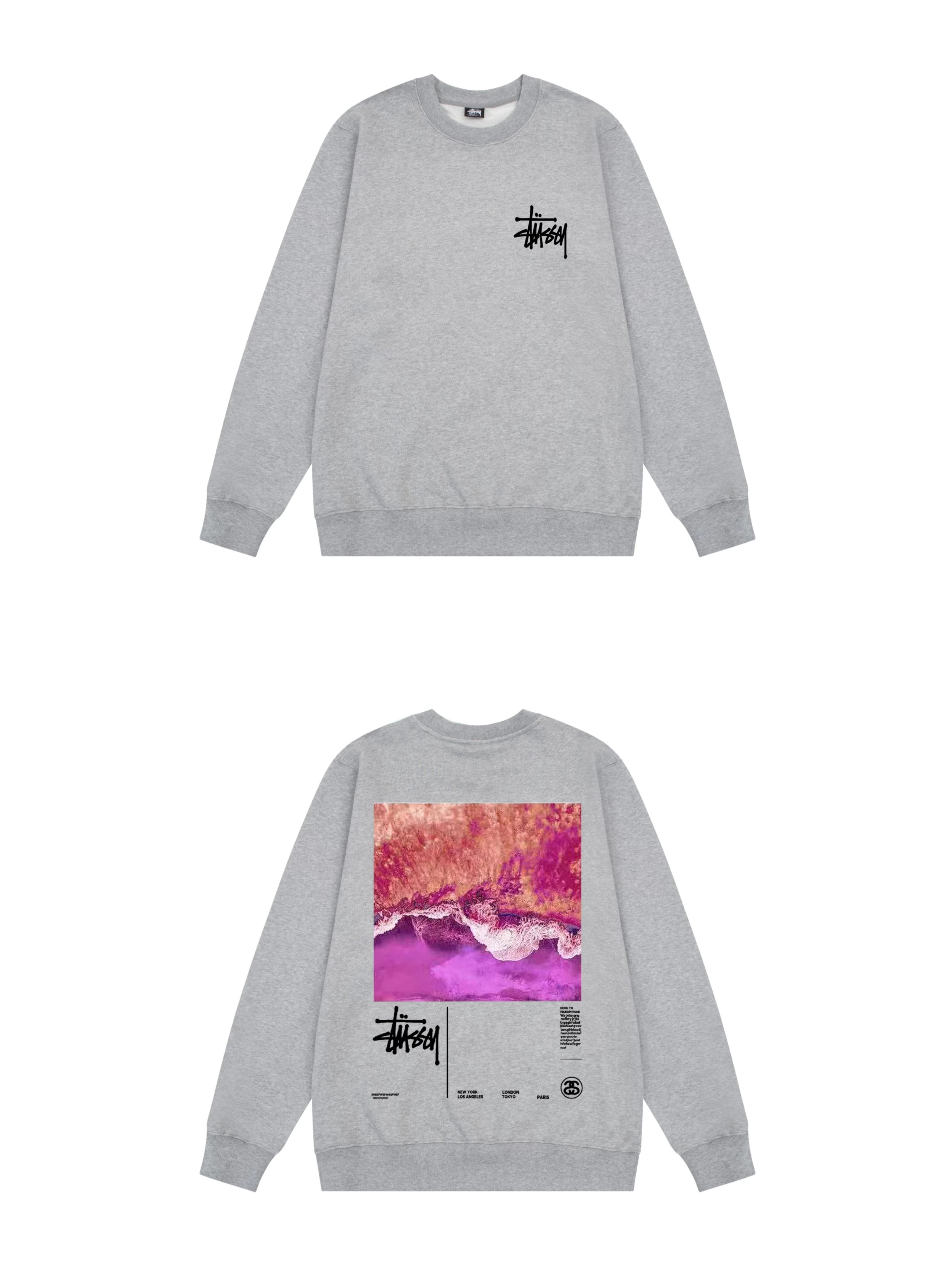 Nike x Stussy Swoosh Logo White Hoodie - 10