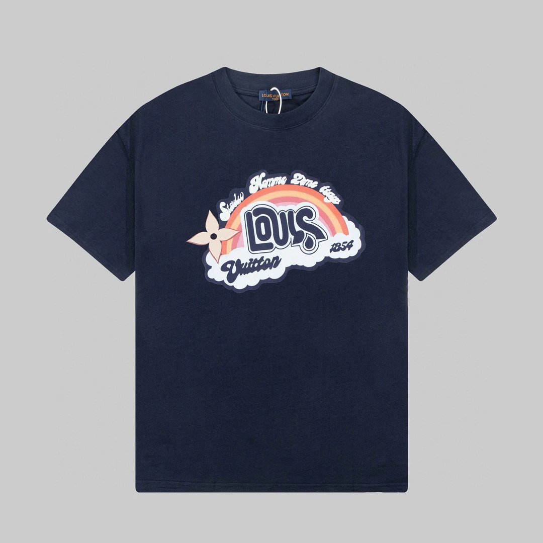 Louis Vuitton Rainbow Monogram T-Shirt White - 12