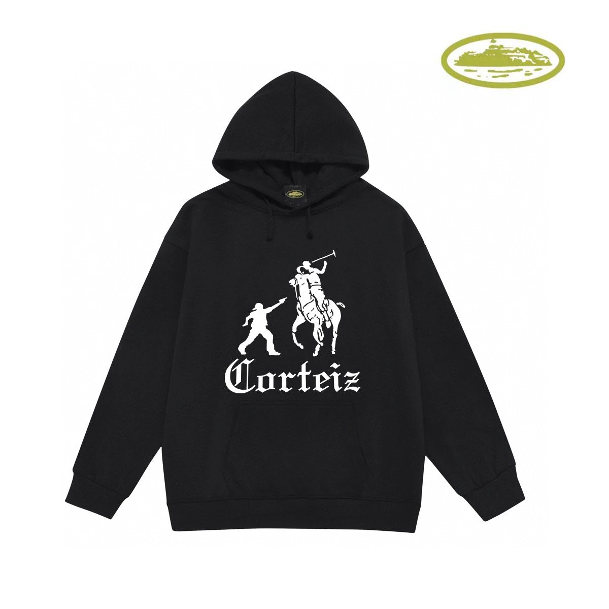 Corteiz Hoodie Black - 12
