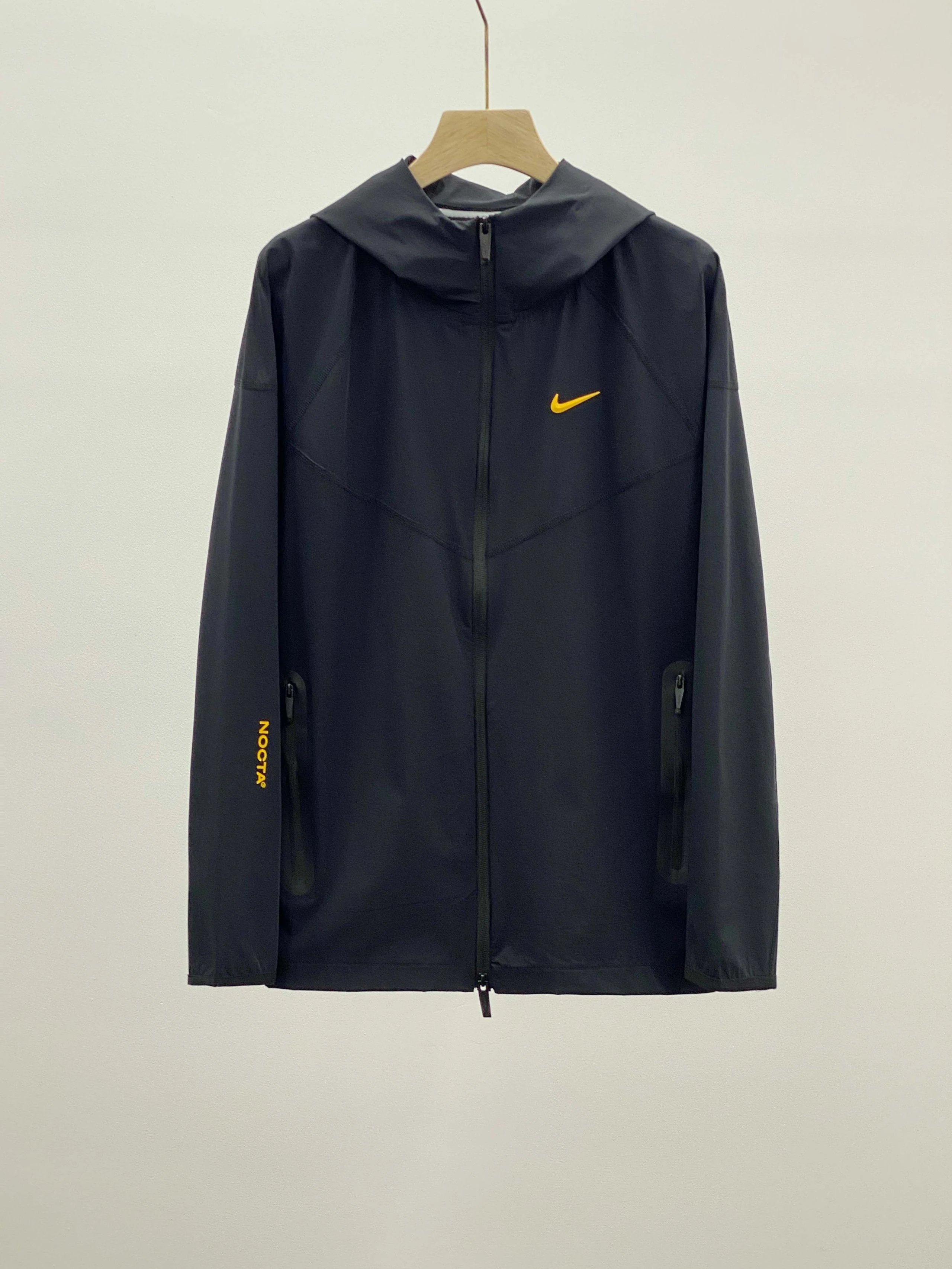 Nike x NOCTA Hooded Windrunner Jacket Black Gold