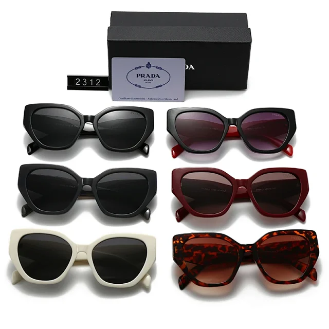 Prada Eyewear Oversized cat-eye sunglasses product detail image 4