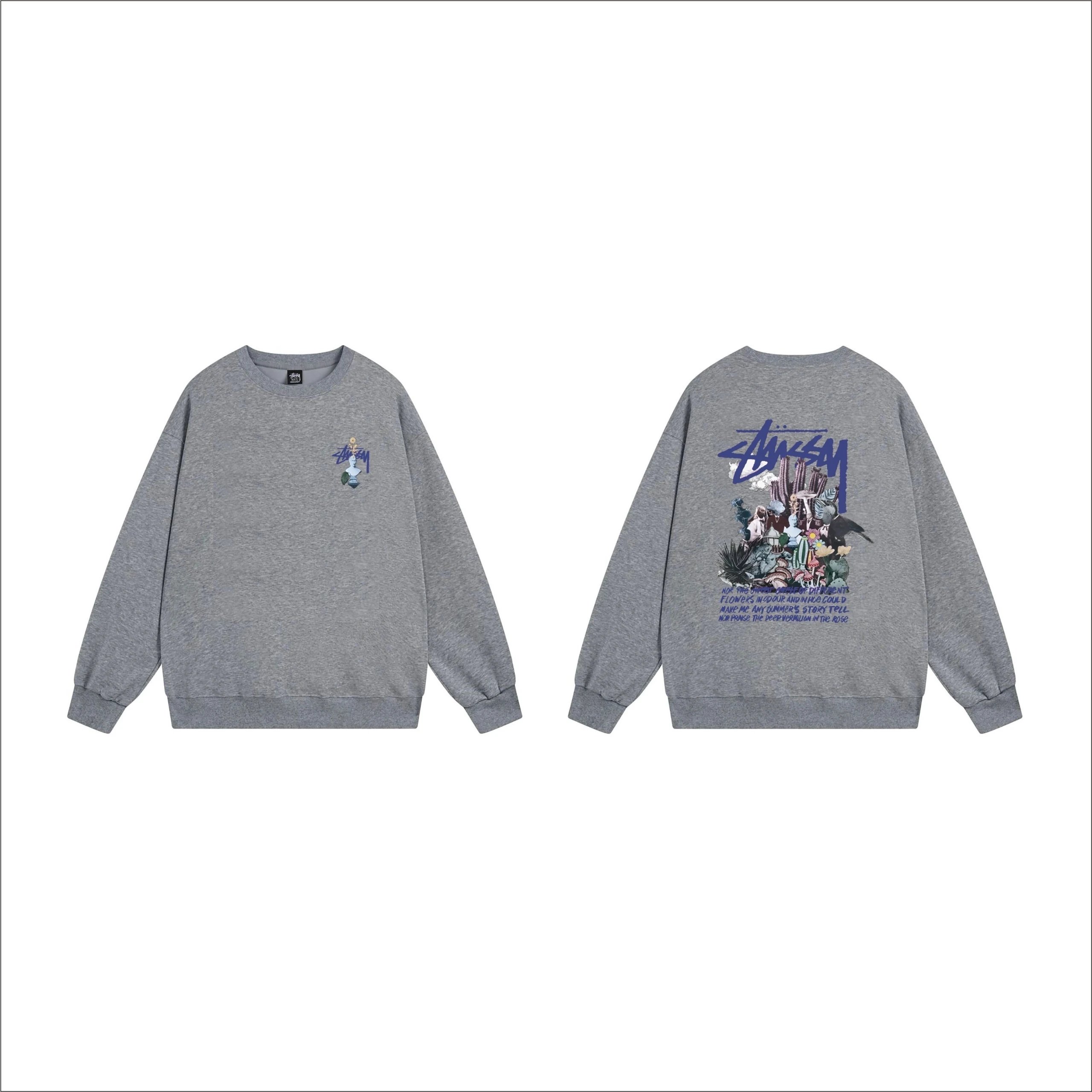 A Bathing Ape x Stussy Camo Circle Logo Gray Hoodie - 12