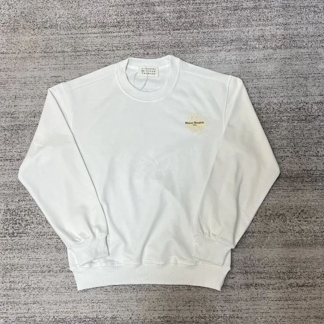 Maison Margiela Hoodies & Sweatshirts Crewneck sweatshirt with numeric graphic print product detail image 12