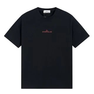 Stone Island Compass Logo White T-Shirt - 8