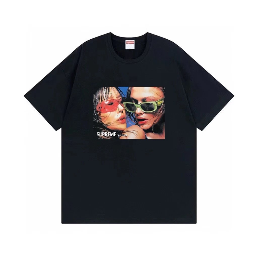Supreme Sunglasses Girls Tee Black