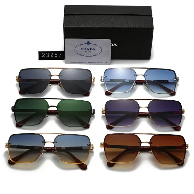 Prada Eyewear Oversized cat-eye sunglasses product detail image 5