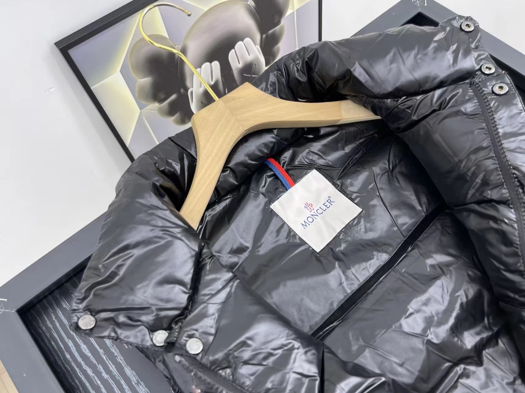 Moncler Maya Vest Black Down Vest Outerwear.vest - 2