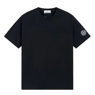 Stone Island Garment Dyed T-Shirt Black