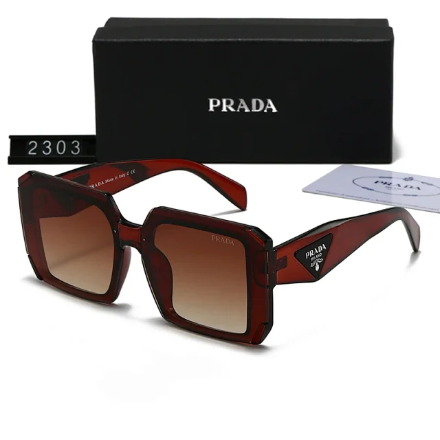 Prada Eyewear Oversized cat-eye sunglasses product detail image 3