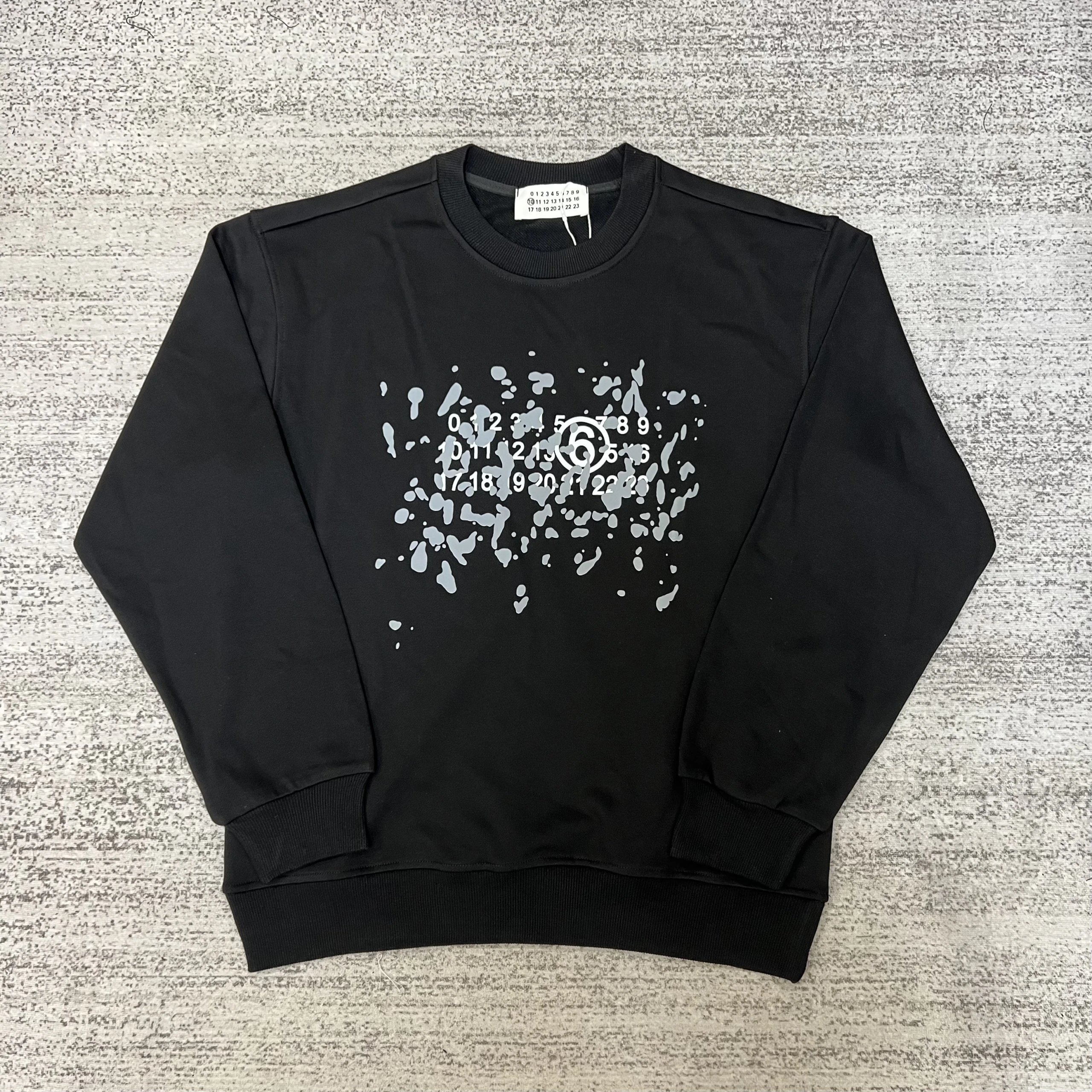 Maison Margiela MM6 Logo Print White Sweatshirt - 29