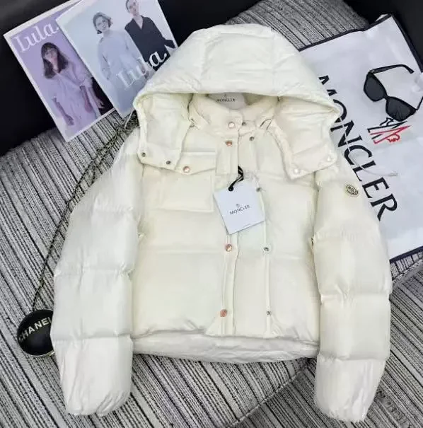 Moncler Down Jackets Hooded puffer with flap chest pocket product detail image 3