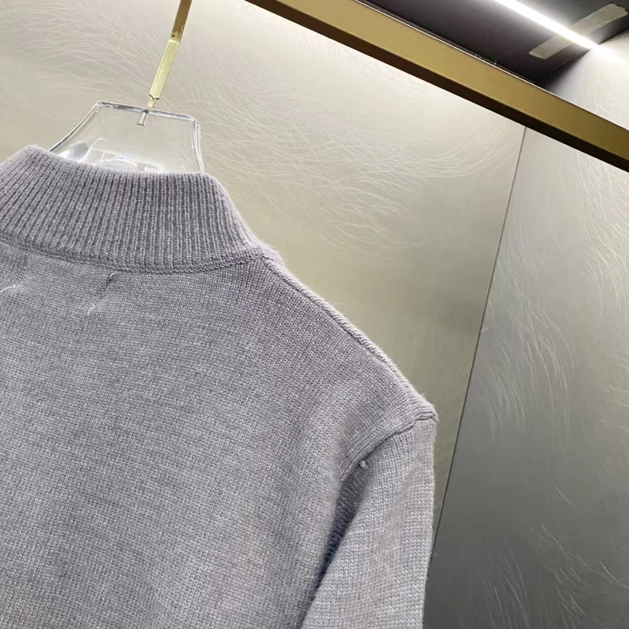Thom Browne 4-Bar Stripe Zip-Up Sweater White - 12
