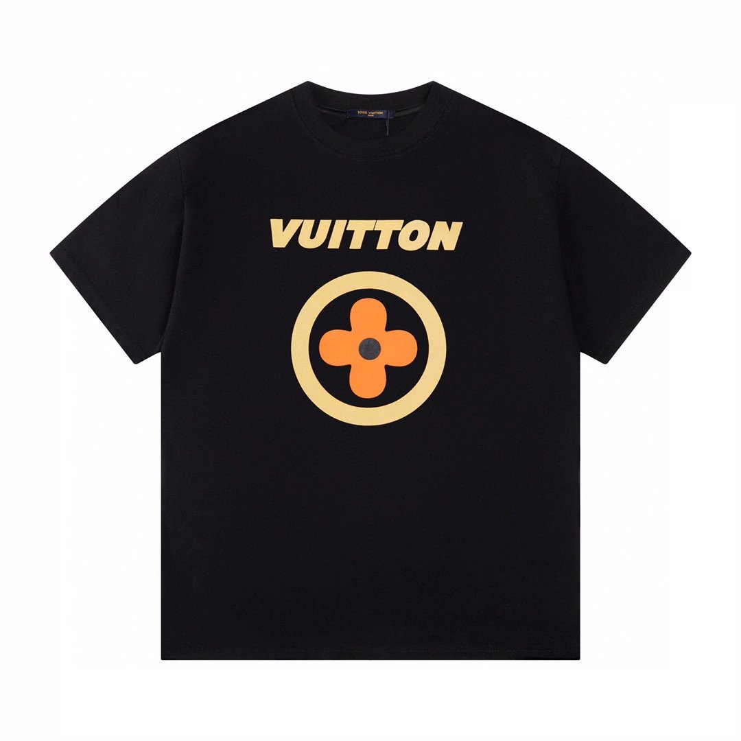 Louis Vuitton Vuitton Monogram Circle Tee Black