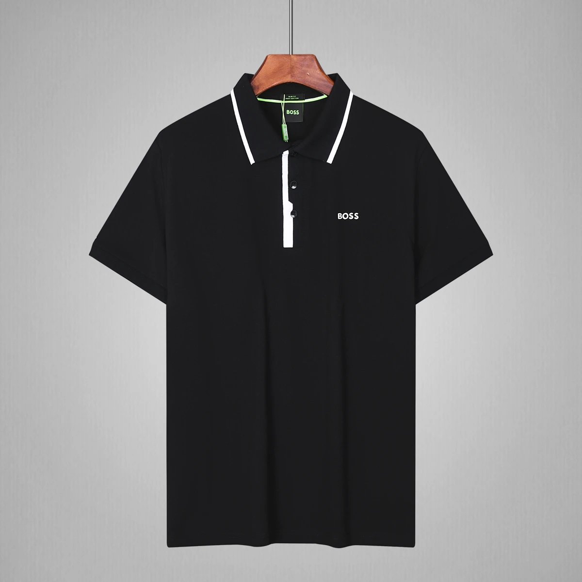 Hugo Boss Paddy Pro Polo Black White