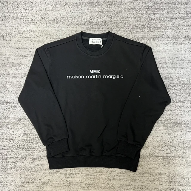 Maison Margiela Hoodies & Sweatshirts Crewneck Logo Print Sweatshirt product detail image 14