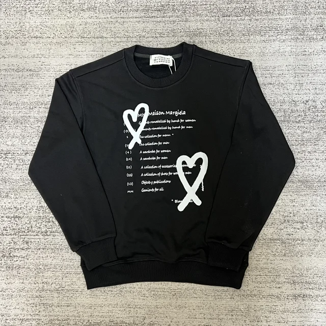 Maison Margiela Hoodies & Sweatshirts Crewneck Logo Print Sweatshirt product detail image 27