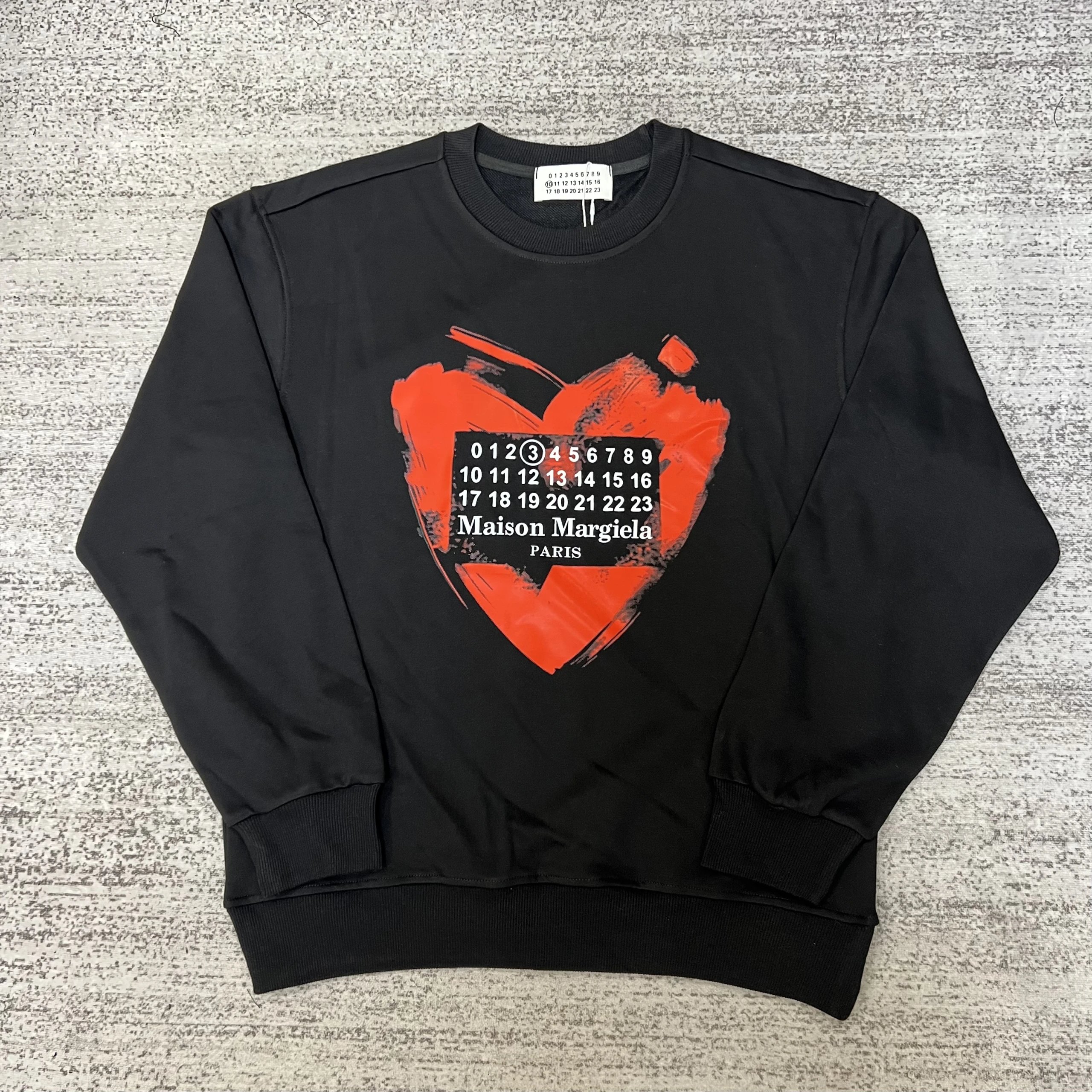 Maison Margiela MM6 Logo Print White Sweatshirt - 25