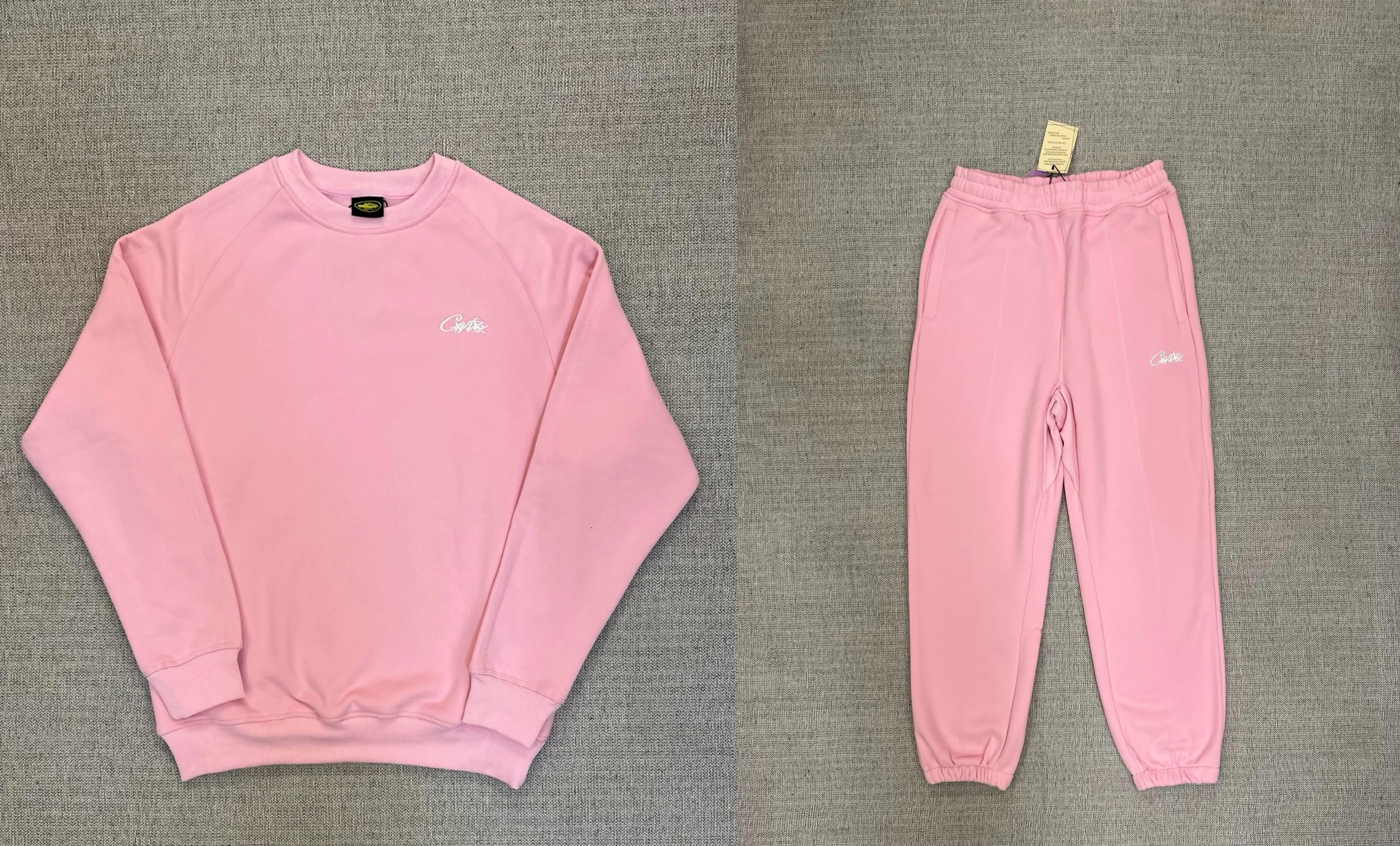 DX13宽松经典圆领卫衣裤子时尚套装