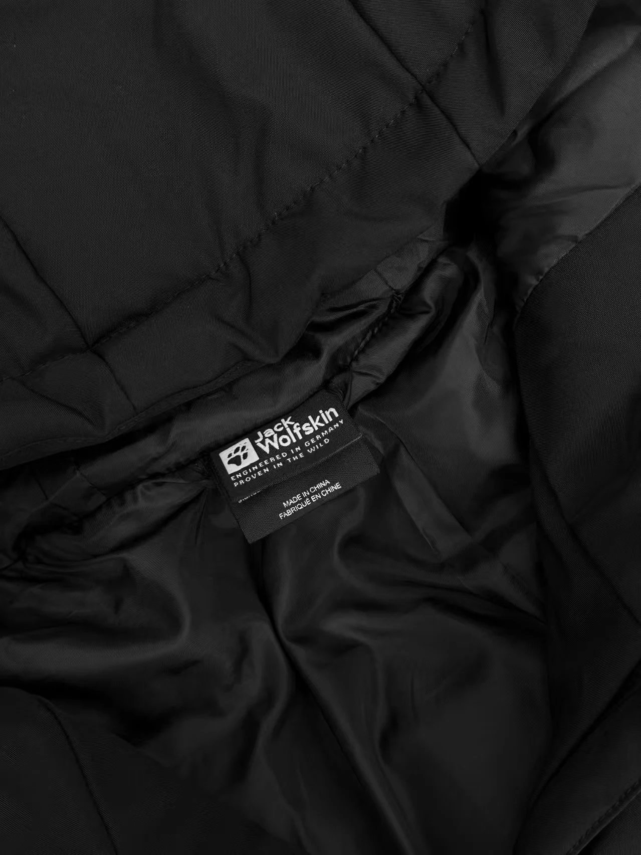 Design Jack Wolfskin Down Jacket Black Outerwear Down Jacket - 12