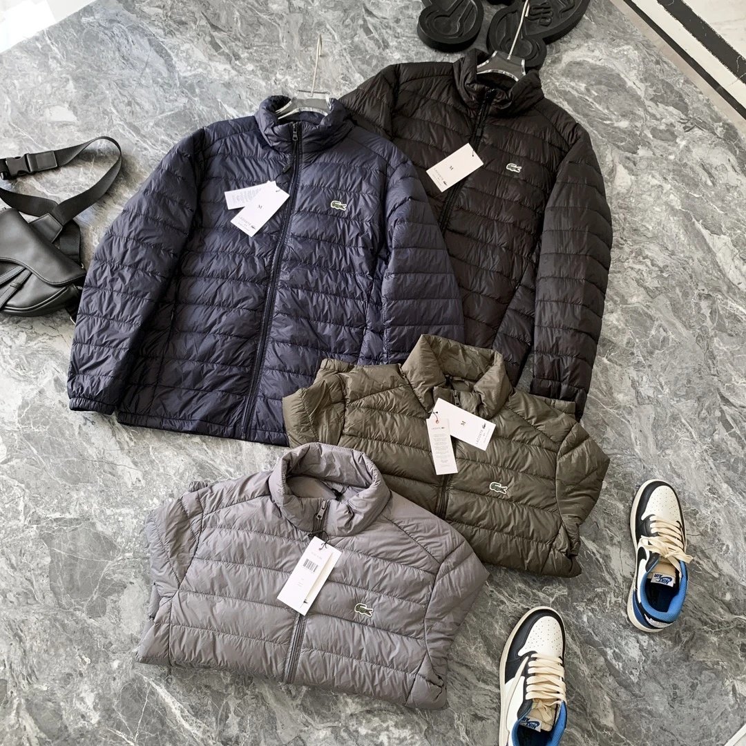 Lacoste Quilted Puffer Jackets