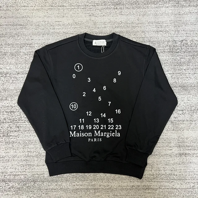 Maison Margiela Hoodies & Sweatshirts Crewneck Logo Print Sweatshirt product detail image 17