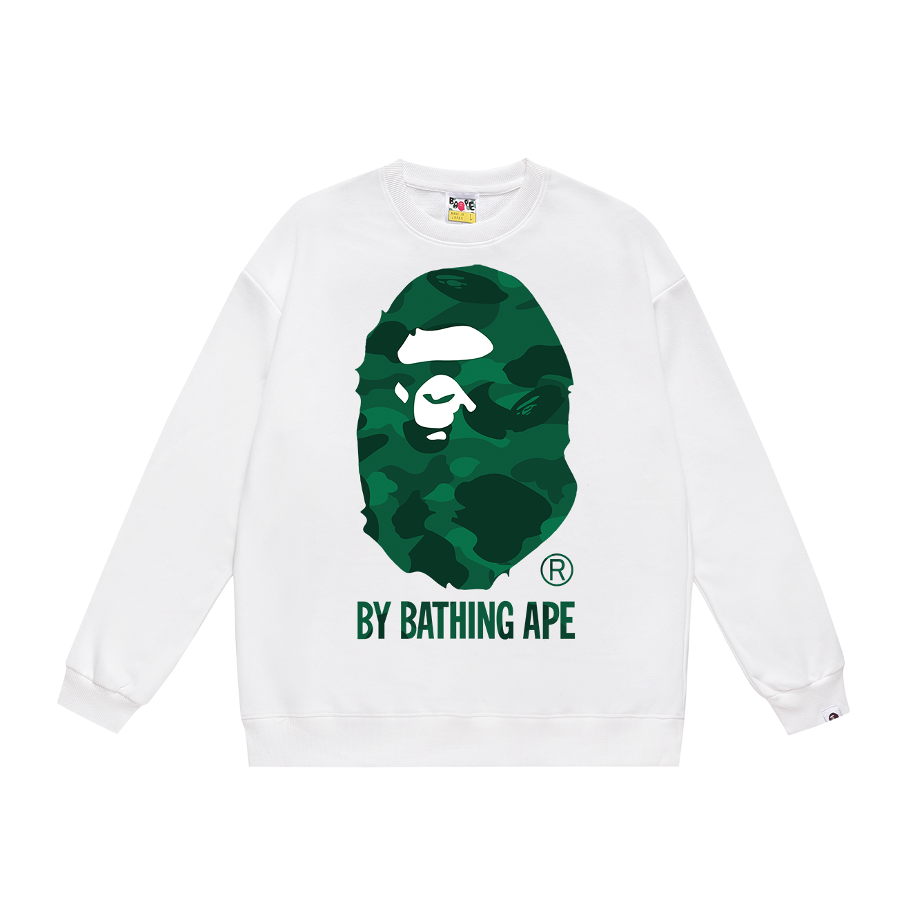 A Bathing Ape Baby Milo Origami Plane Black Sweatshirt Sweater - 5