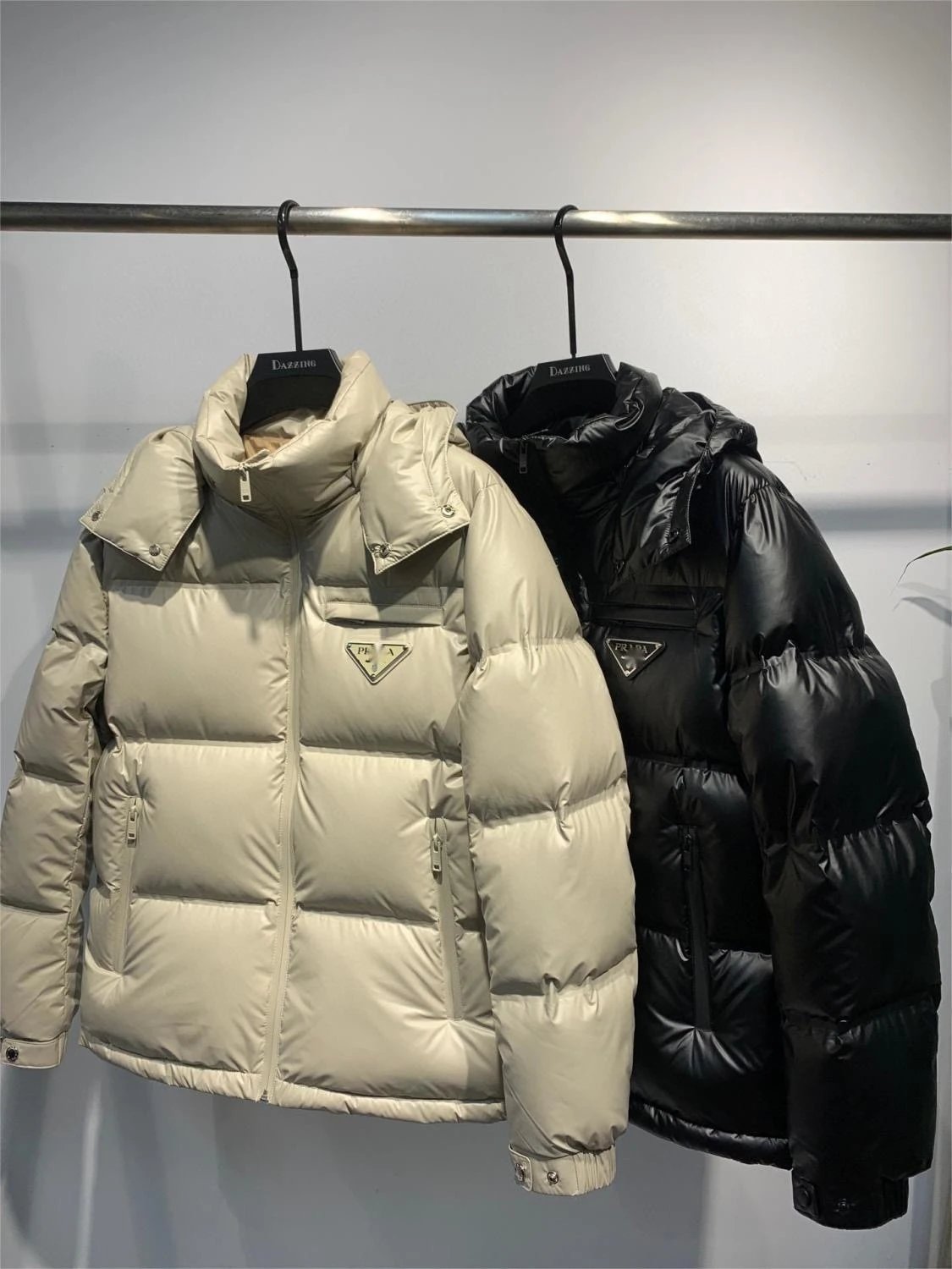 [DX129-10] Winter Taped Seam Minimalist Down Jacket