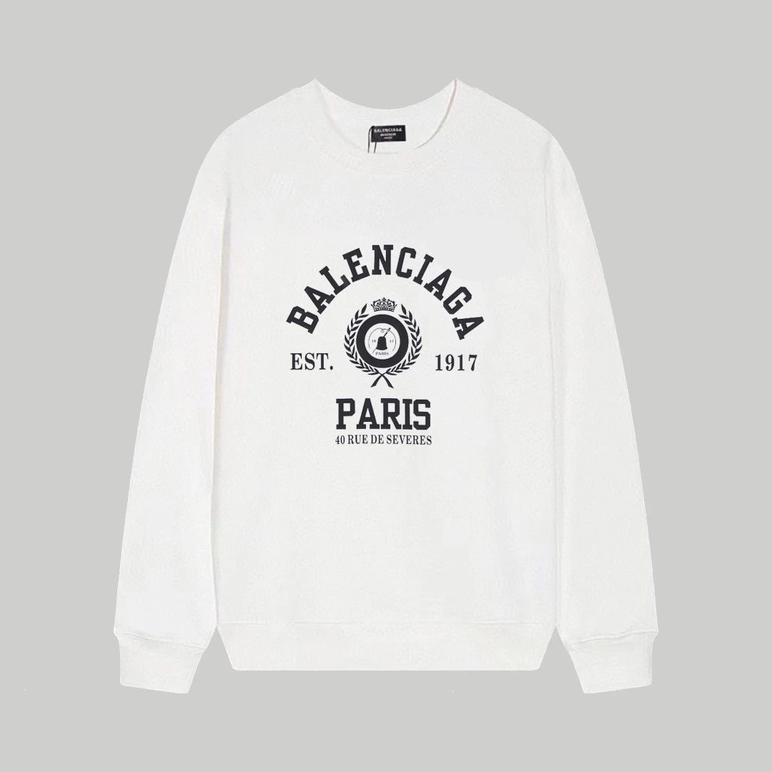 Balenciaga Money Bag Print Black Hoodie - 8