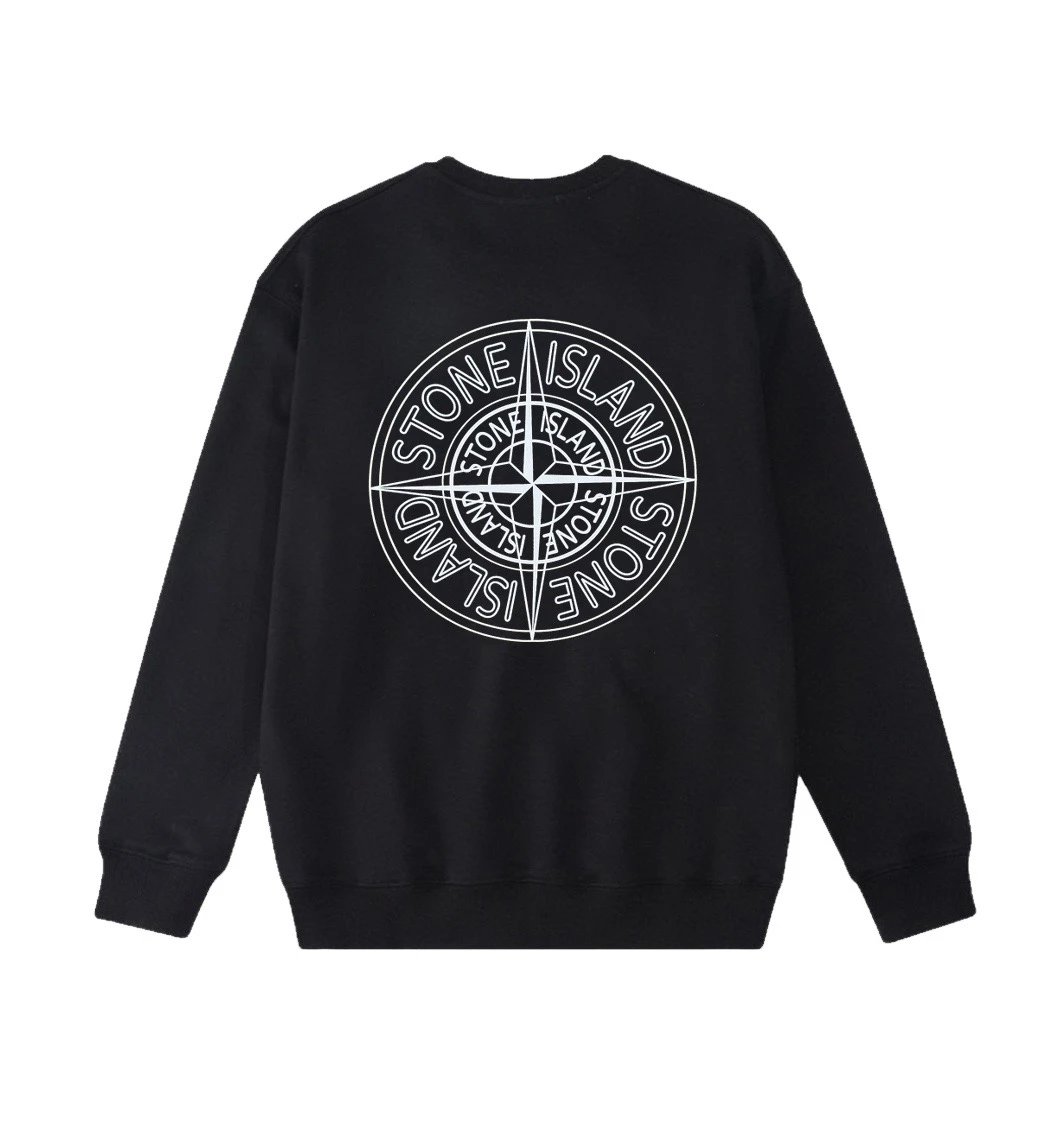 Stone Island Crewneck Sweatshirt Black