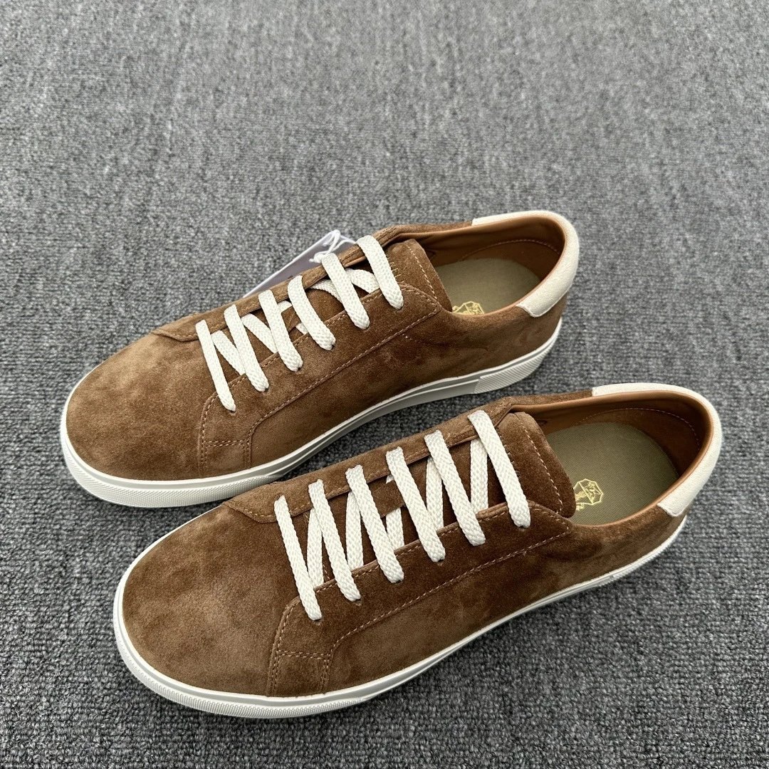 Loro Piana Summer Walk Sneaker Brown Suede