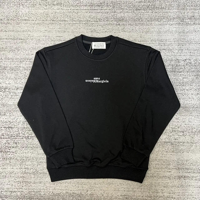 Maison Margiela Hoodies & Sweatshirts Crewneck Logo Print Sweatshirt product detail image 12
