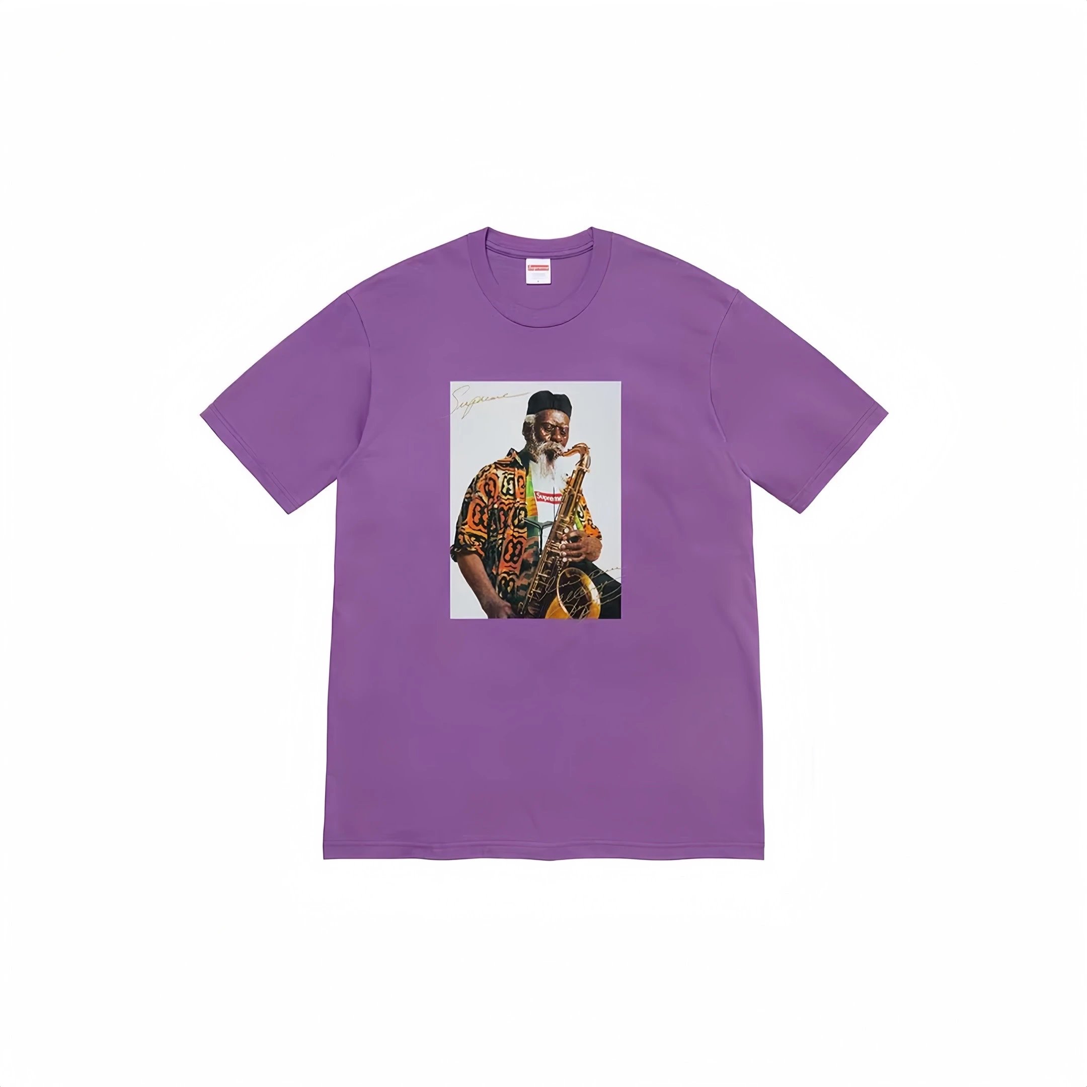Supreme Pharoah Sanders Tee Purple
