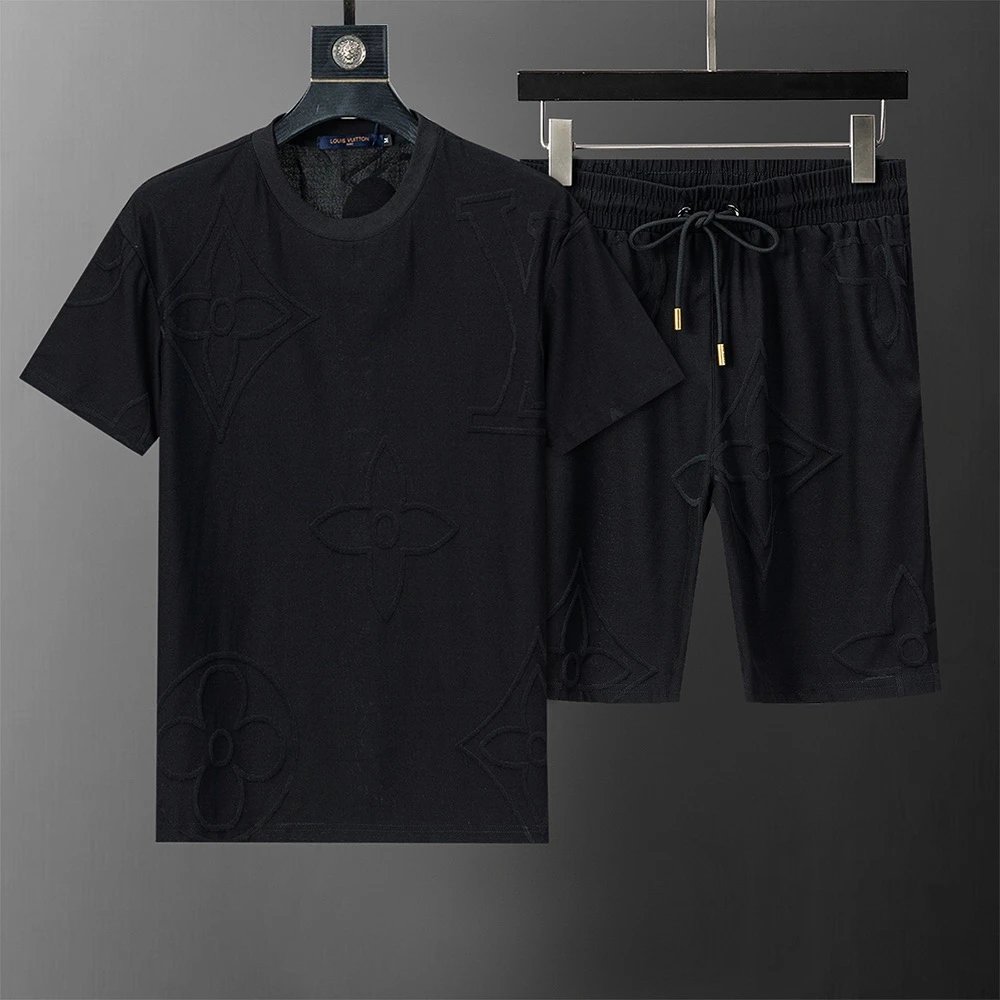 Louis Vuitton Giant Monogram Short Set Black
