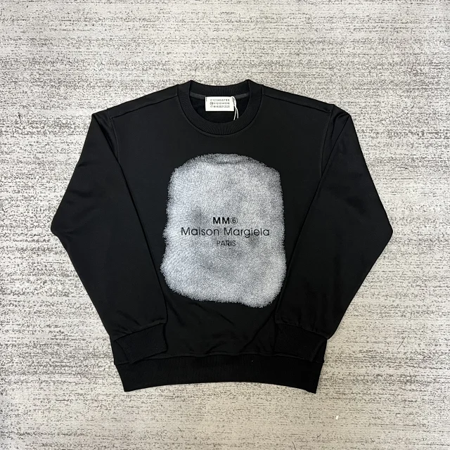 Maison Margiela Hoodies & Sweatshirts Graphic Logo Crewneck Sweatshirt product detail image 3