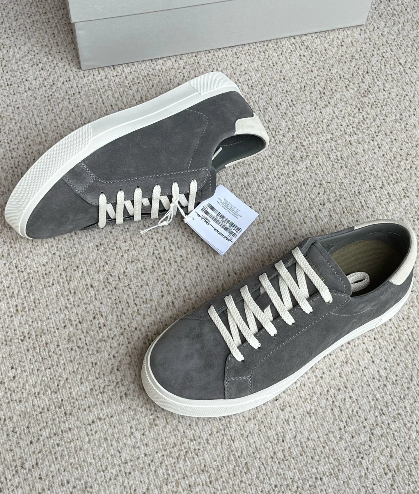 Loro Piana Summer Walk Sneaker Grey Suede