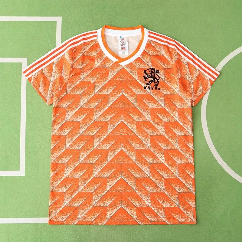 Orange KNVB Short Sleeve Jersey