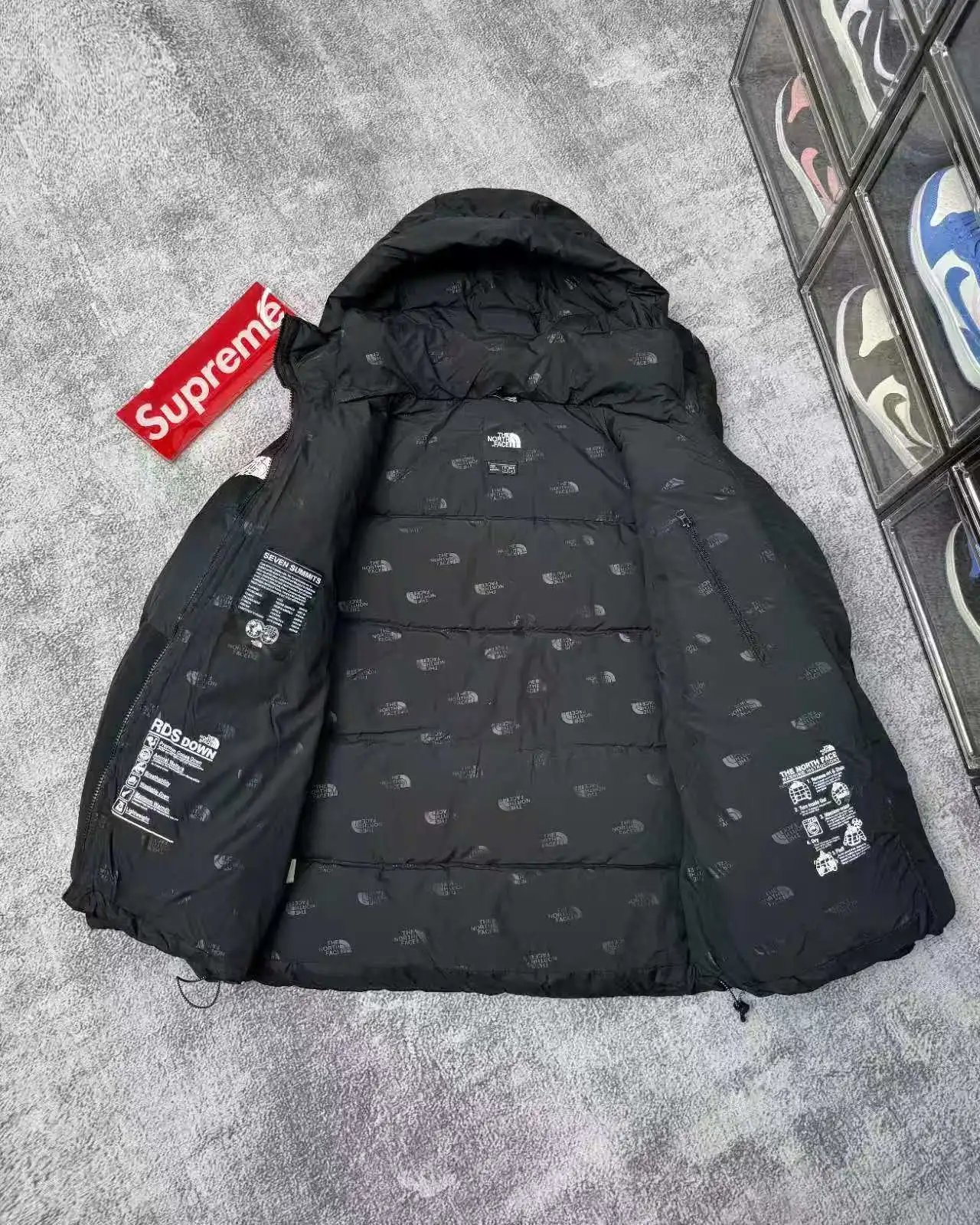 The North Face Summit Series Gore-Tex Infinium Black Down Jacket - 3