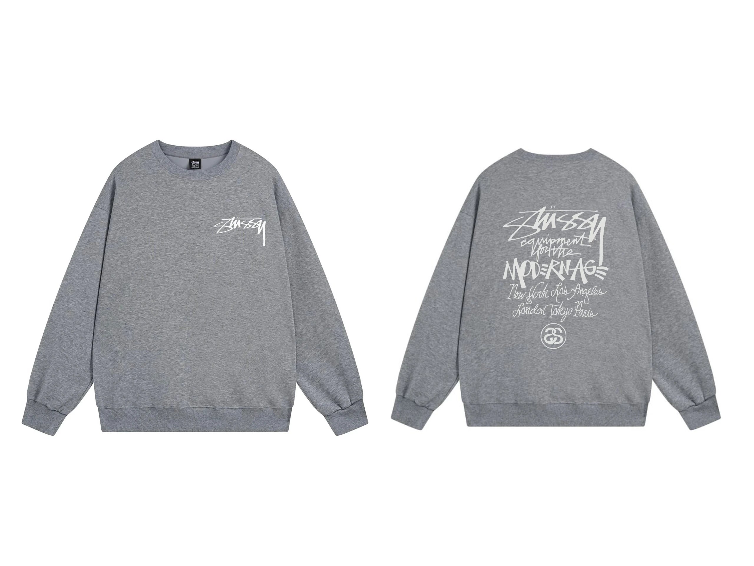 Stussy Modernage Sweatshirt Grey