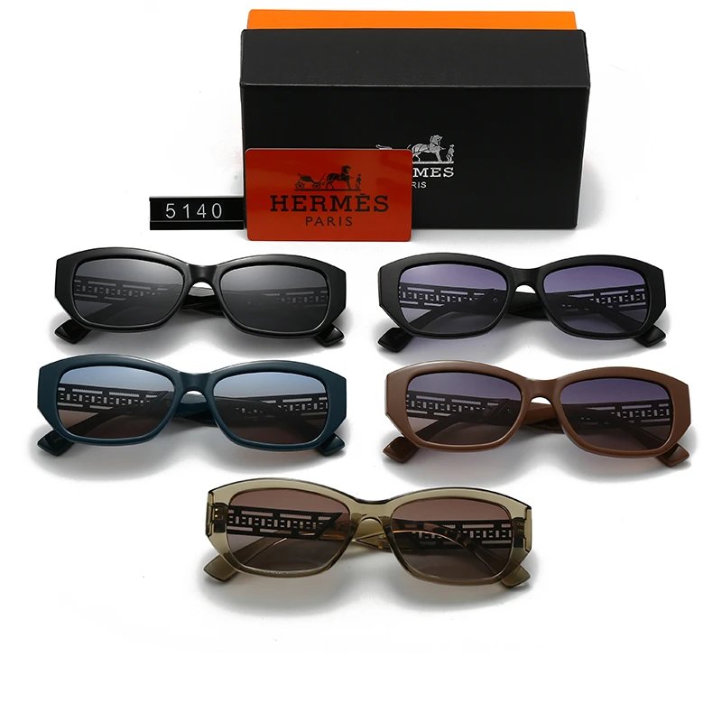 Hermès Square Frame Gradient Purple Sunglasses - 4