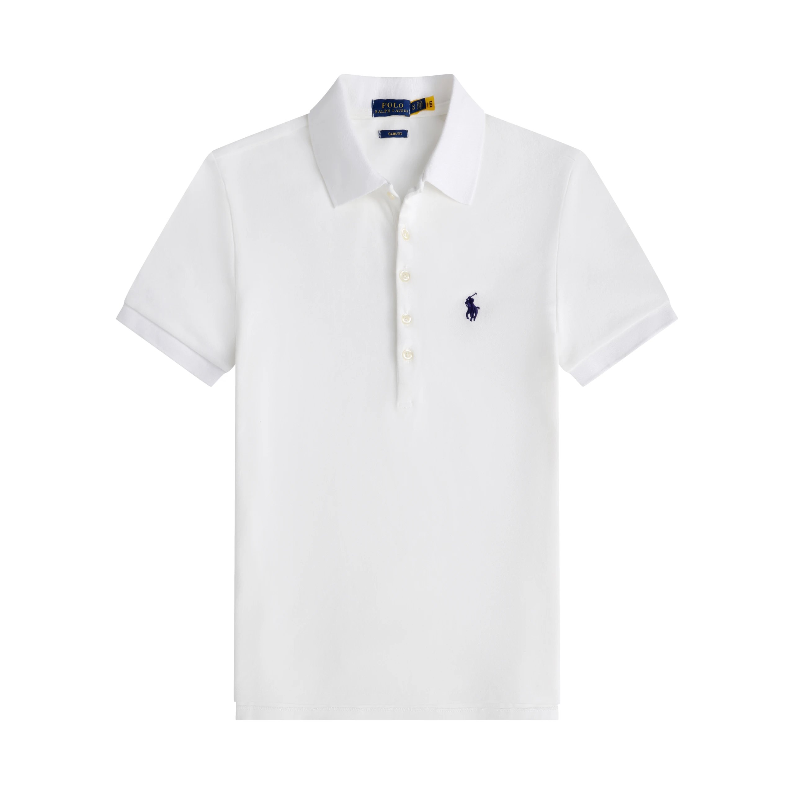 【 DX19 】 Summer collar embroidery solid color slim fit short sleeved shirt