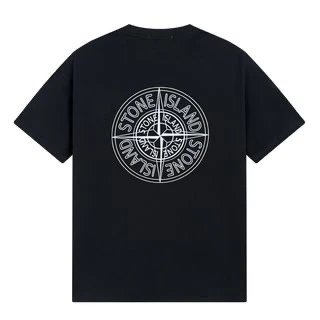 Stone Island Large Back Compass T-Shirt Black