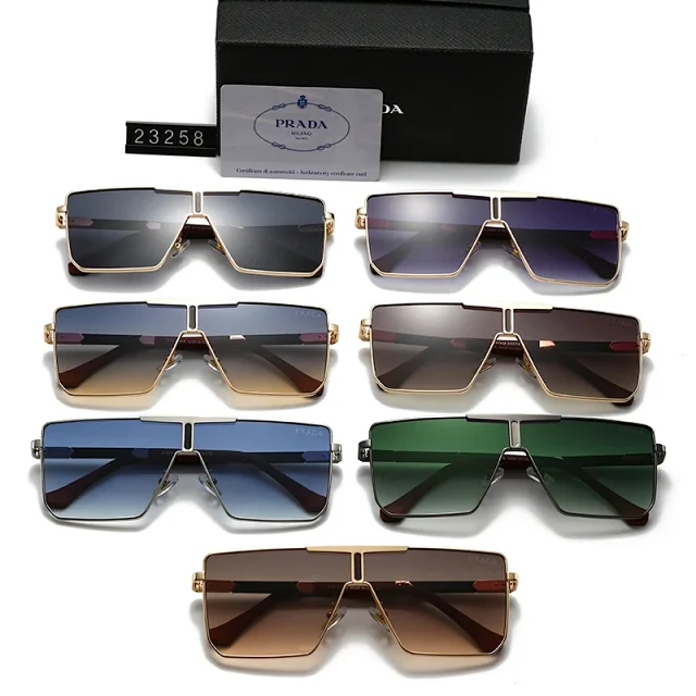 Prada Eyewear Oversized cat-eye sunglasses product detail image 6