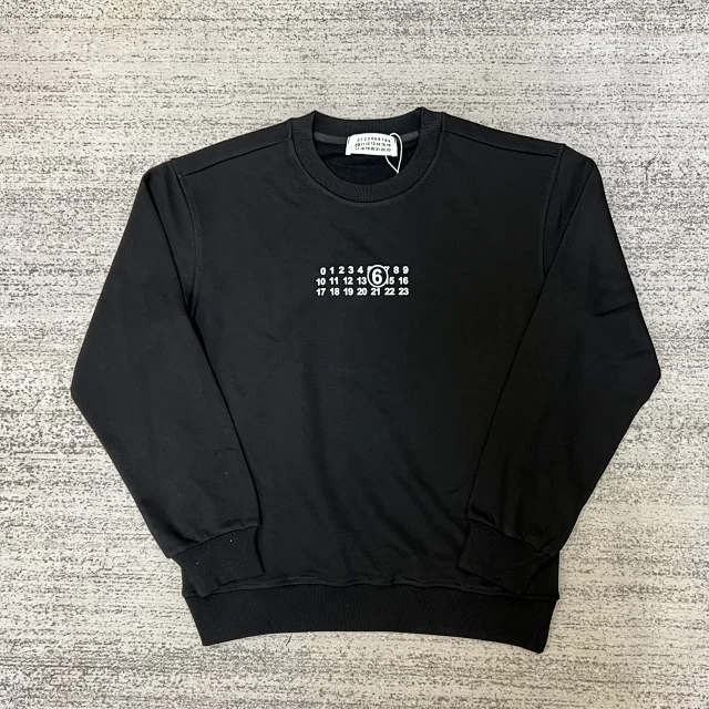 Maison Margiela Hoodies & Sweatshirts Crewneck Logo Print Sweatshirt product detail image 20