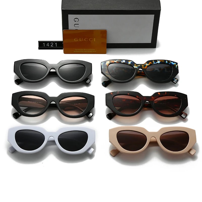 Gucci GG0941S White Cat-Eye Sunglasses - 4
