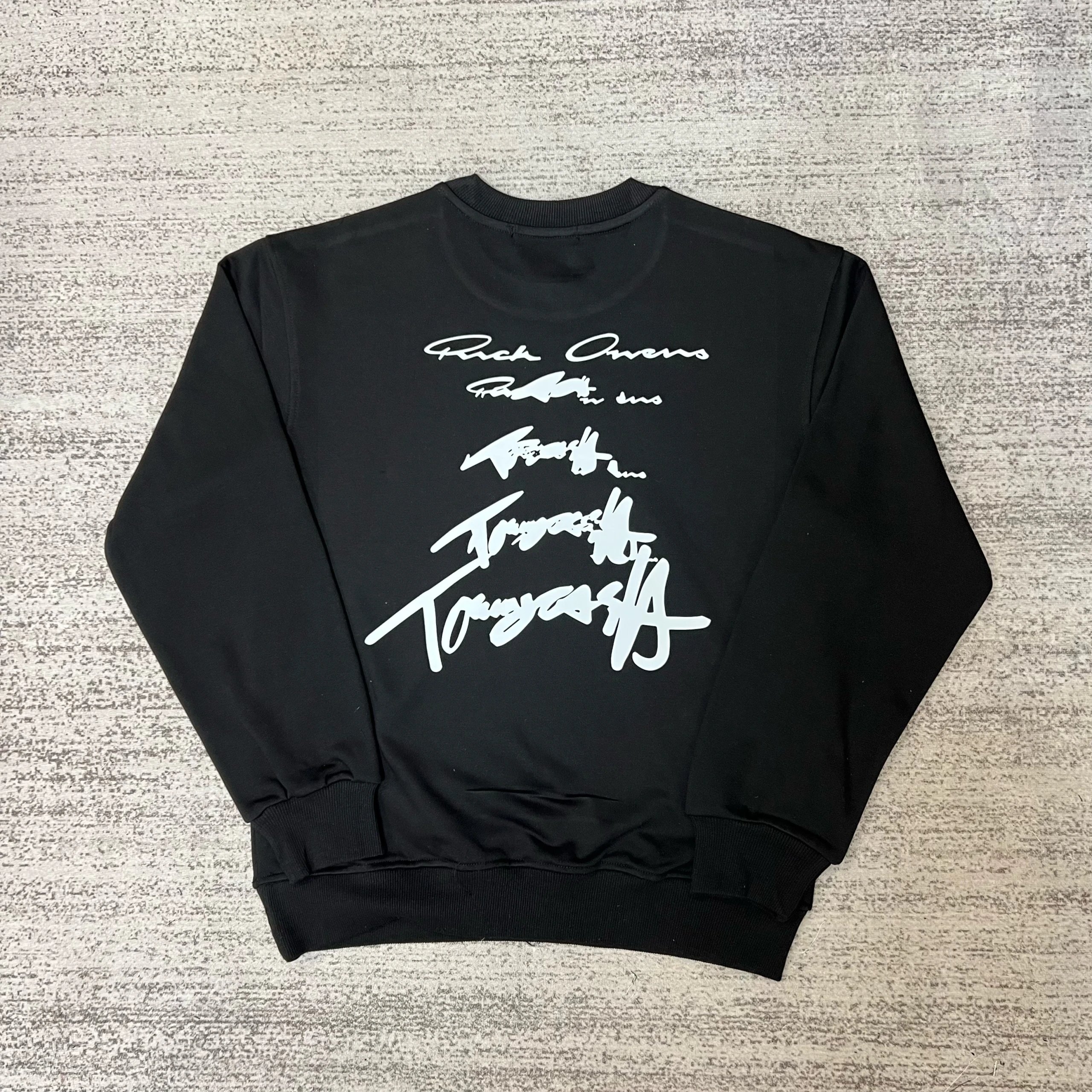 Raf Simons x Takashi Murakami Signature Print Black Hoodie - 26