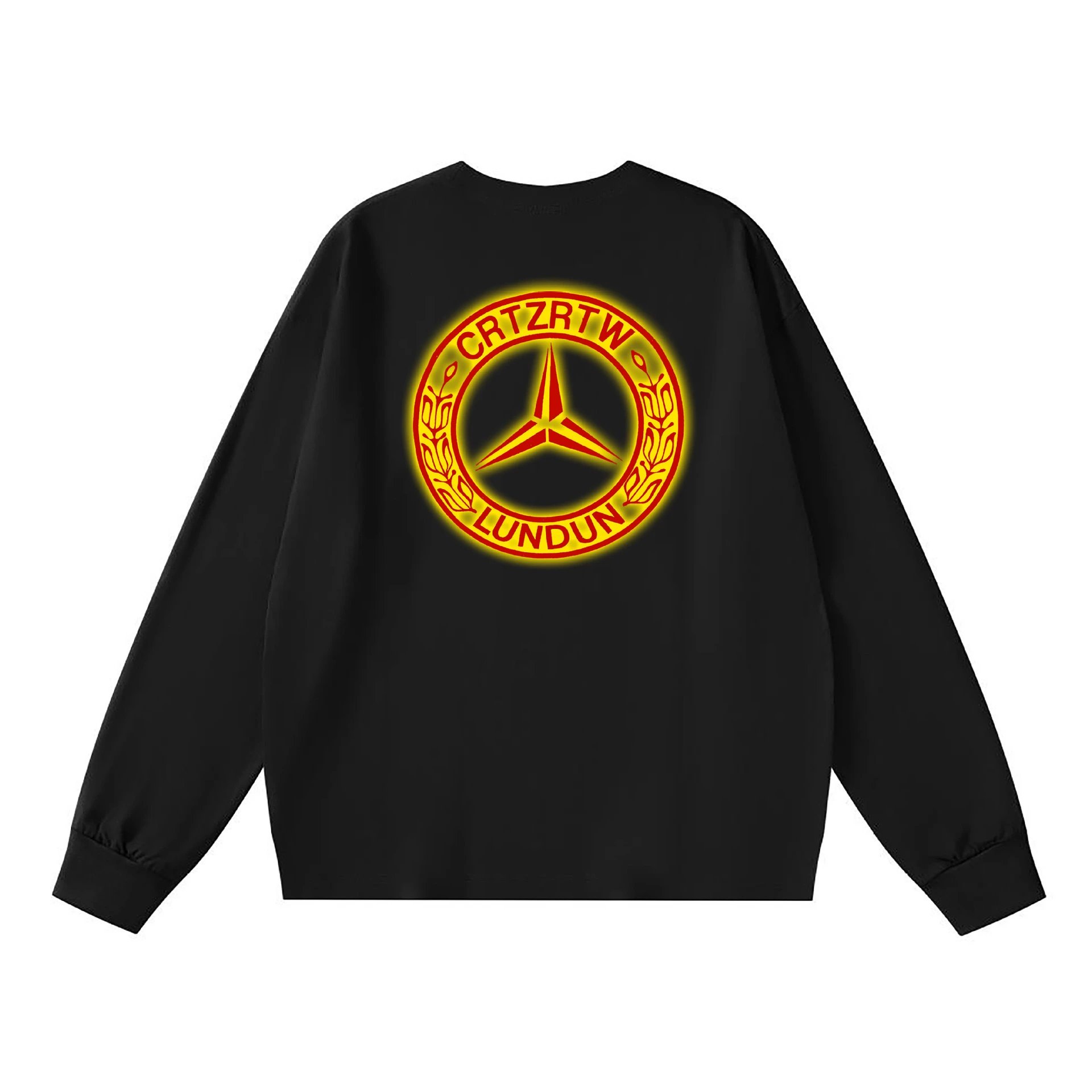 Corteiz Target Logo Long Sleeve T-Shirt White - 9