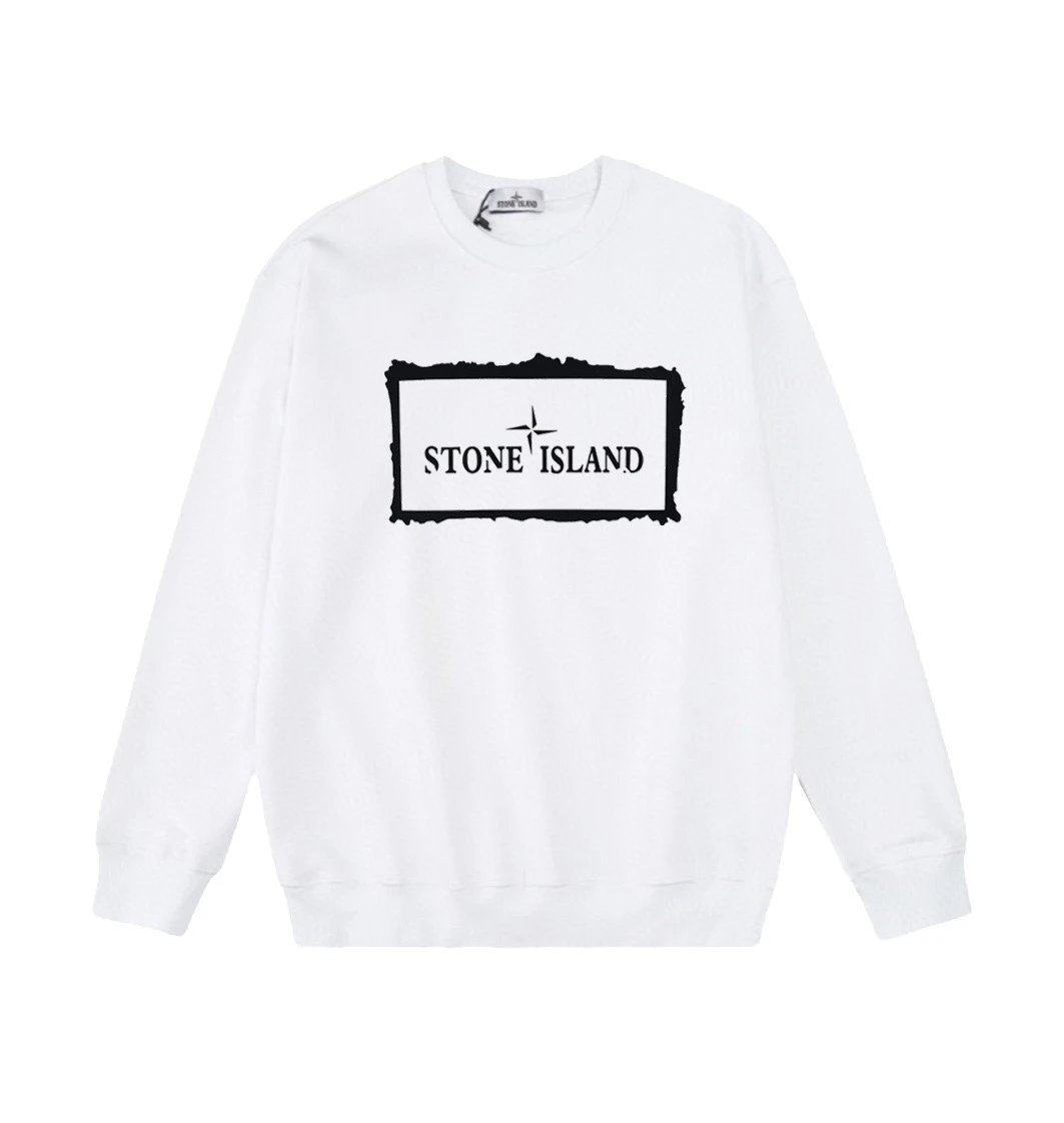 Stone Island Crewneck Sweatshirt White