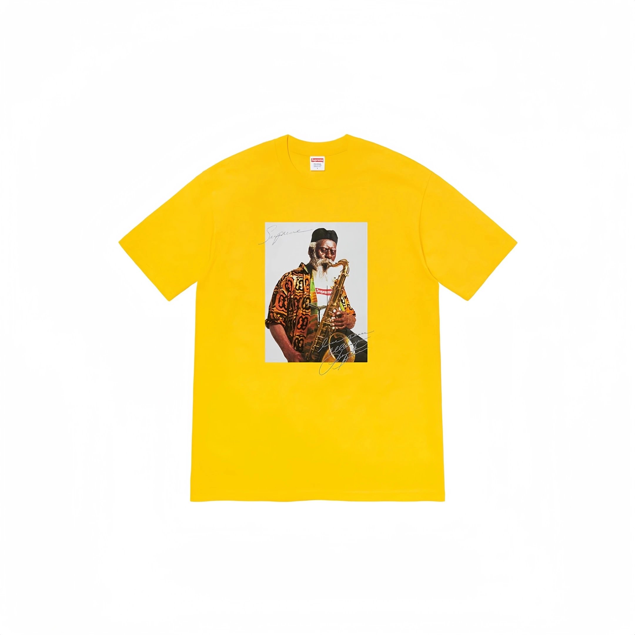 Supreme Pharoah Sanders Tee Yellow