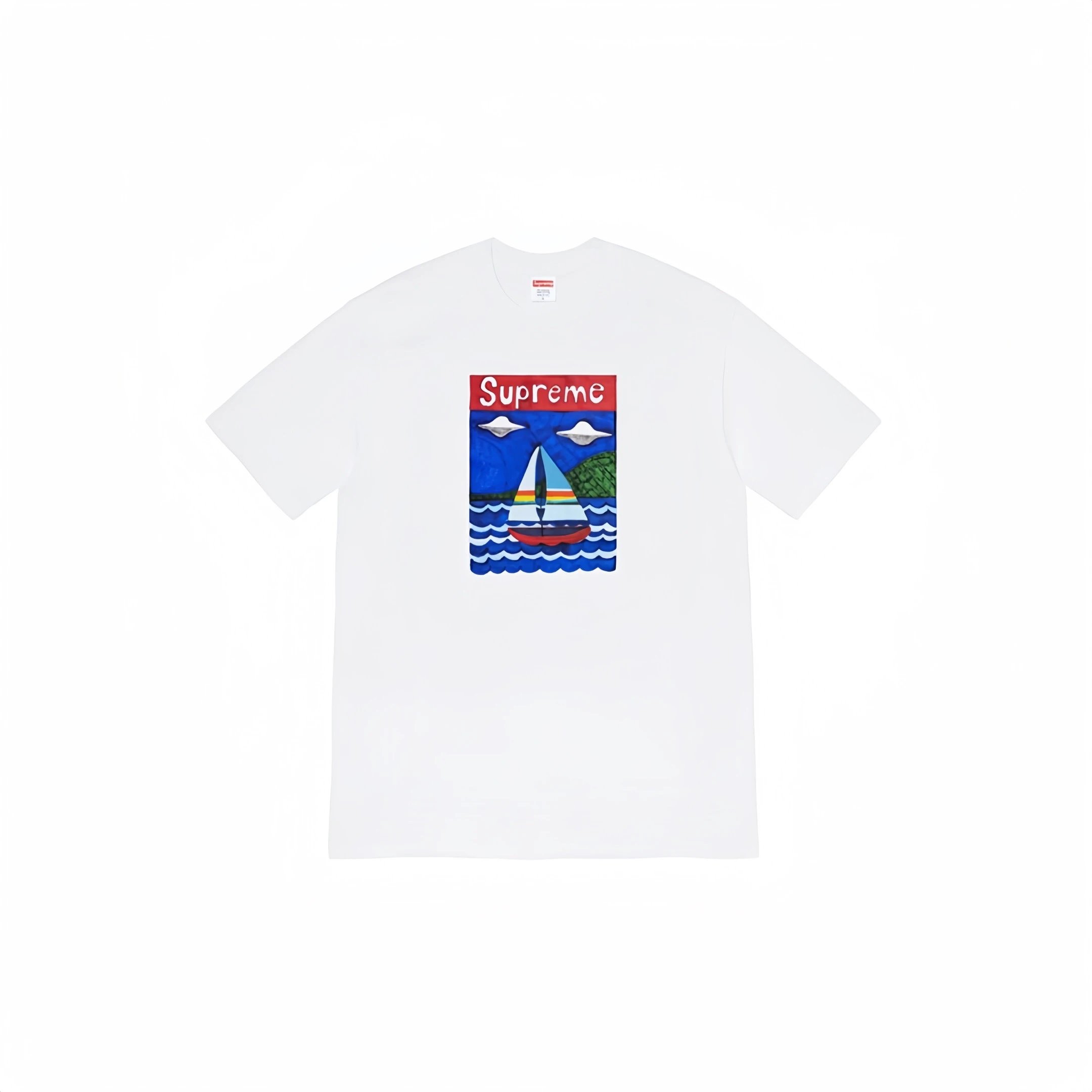 Supreme Sailboat Tee White